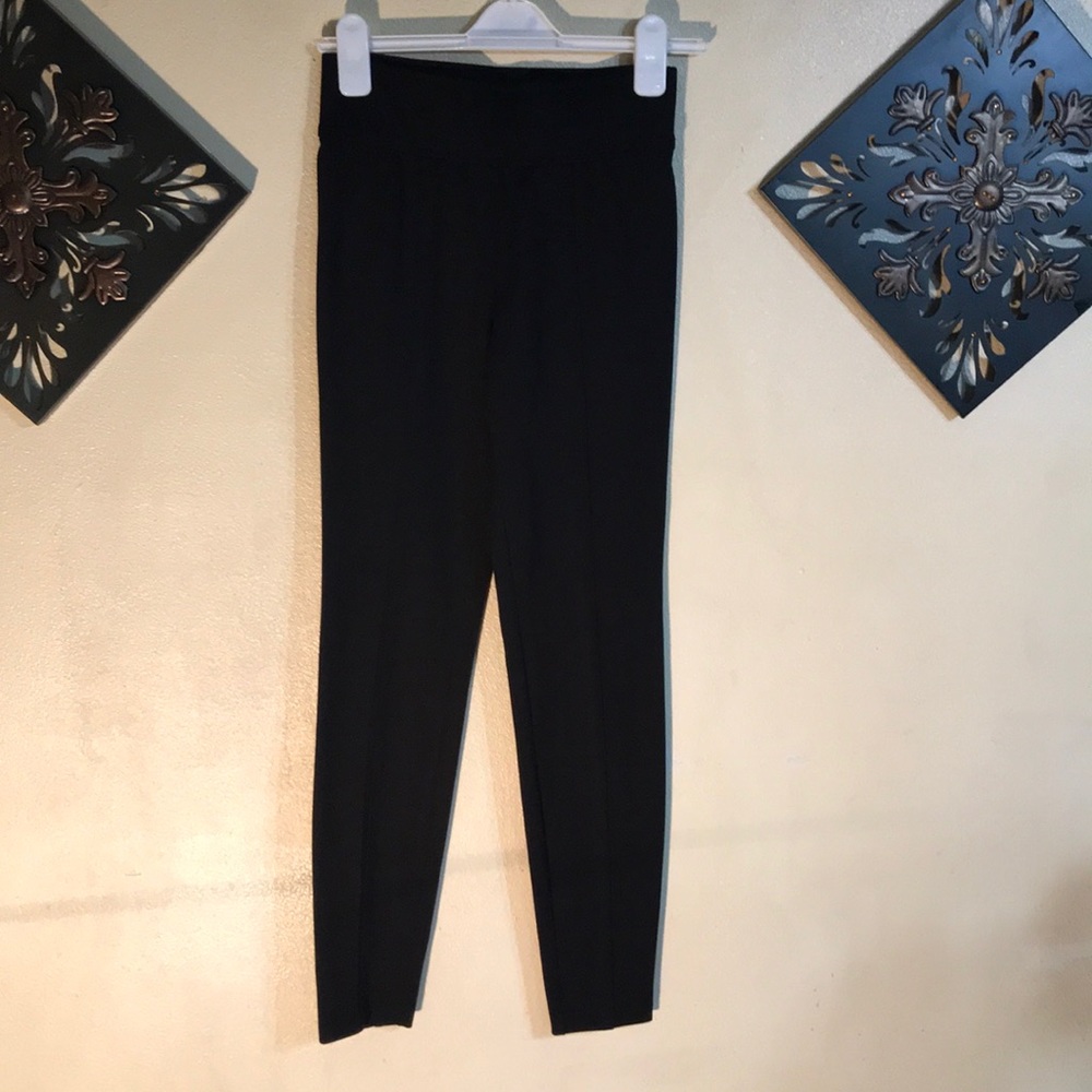 Black stretch knit